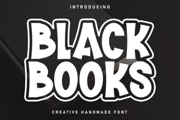 Command Attention with Black Books Font: A Bold and Friendly Typeface