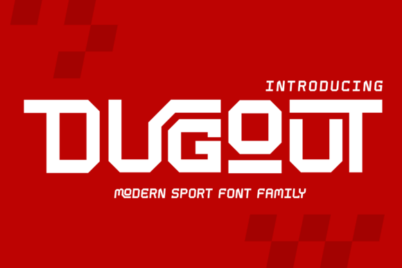 Discover Dugout: A Bold Baseball Typeface