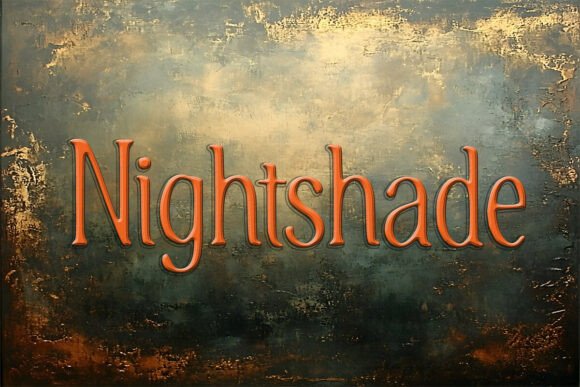 Discover Nightshade: A Versatile and Stylish Font for Modern Design