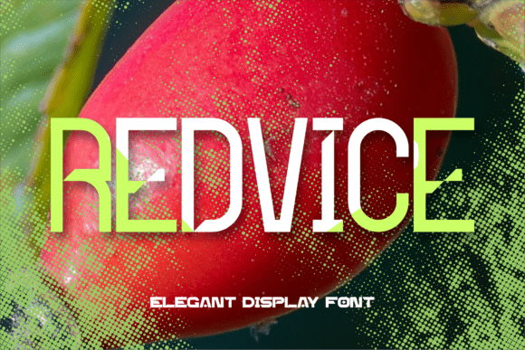 Discover the Dynamic Elegance of Redvice: A Modern Display Font