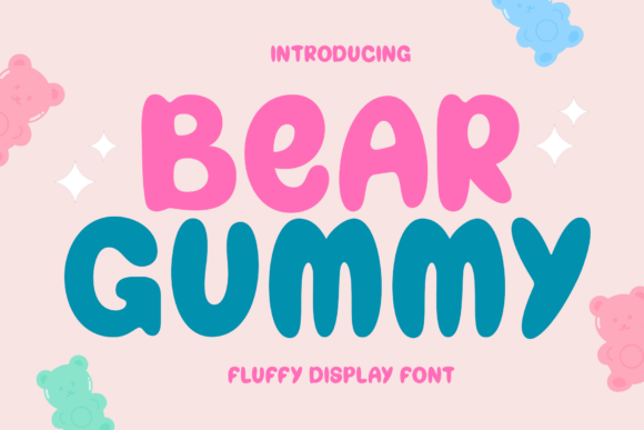 Discover the Playful Charm of Bear Gummy: A High-Impact Display Font