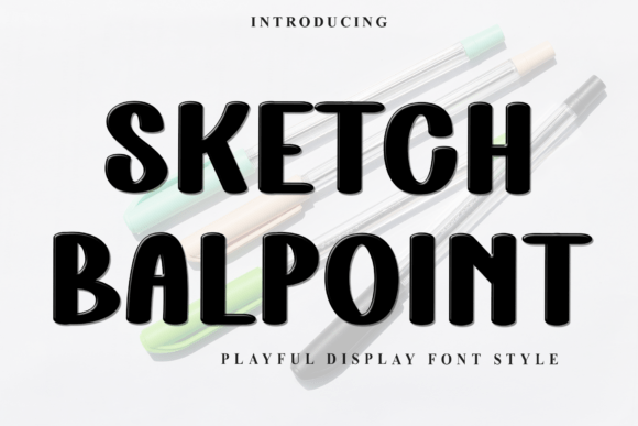 Discover the Versatility and Charm of Sketch Ballpoint Font