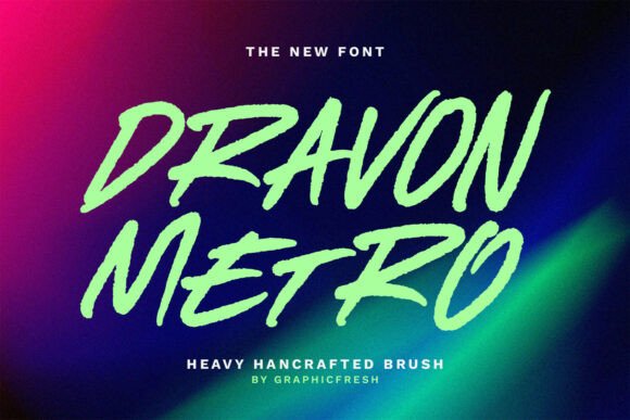 Dravon Metro: Bold Typography for Impactful Design