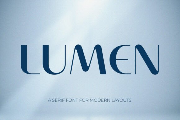 Elevate Your Design with Lumen: A Versatile Serif Font