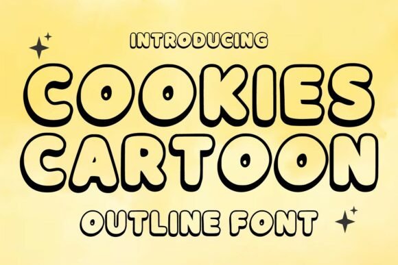 Explore Creativity with Cookies Cartoon Font