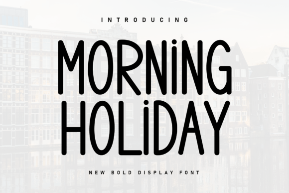 Exploring Morning Holiday: A Handwritten Font with a Unique Marker-Like Charm