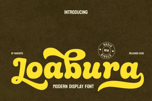 Loabura: A Retro-Modern Typography Gem