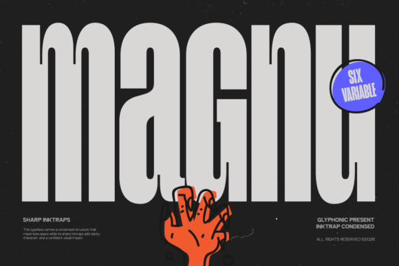 Make a Monumental Impact with Magnu: A Condensed Display Typeface for Modern Design