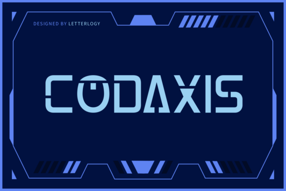 Step into the Future with CODAXIS Font
