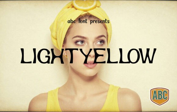The Elegance of Lightyellow: A Modern Serif Typeface for High-End Design