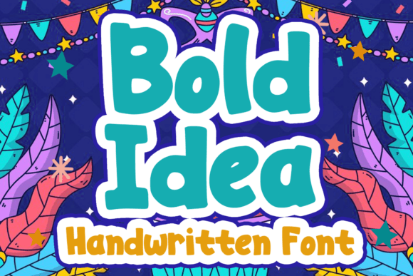 Unleash Creativity with Bold Idea Font